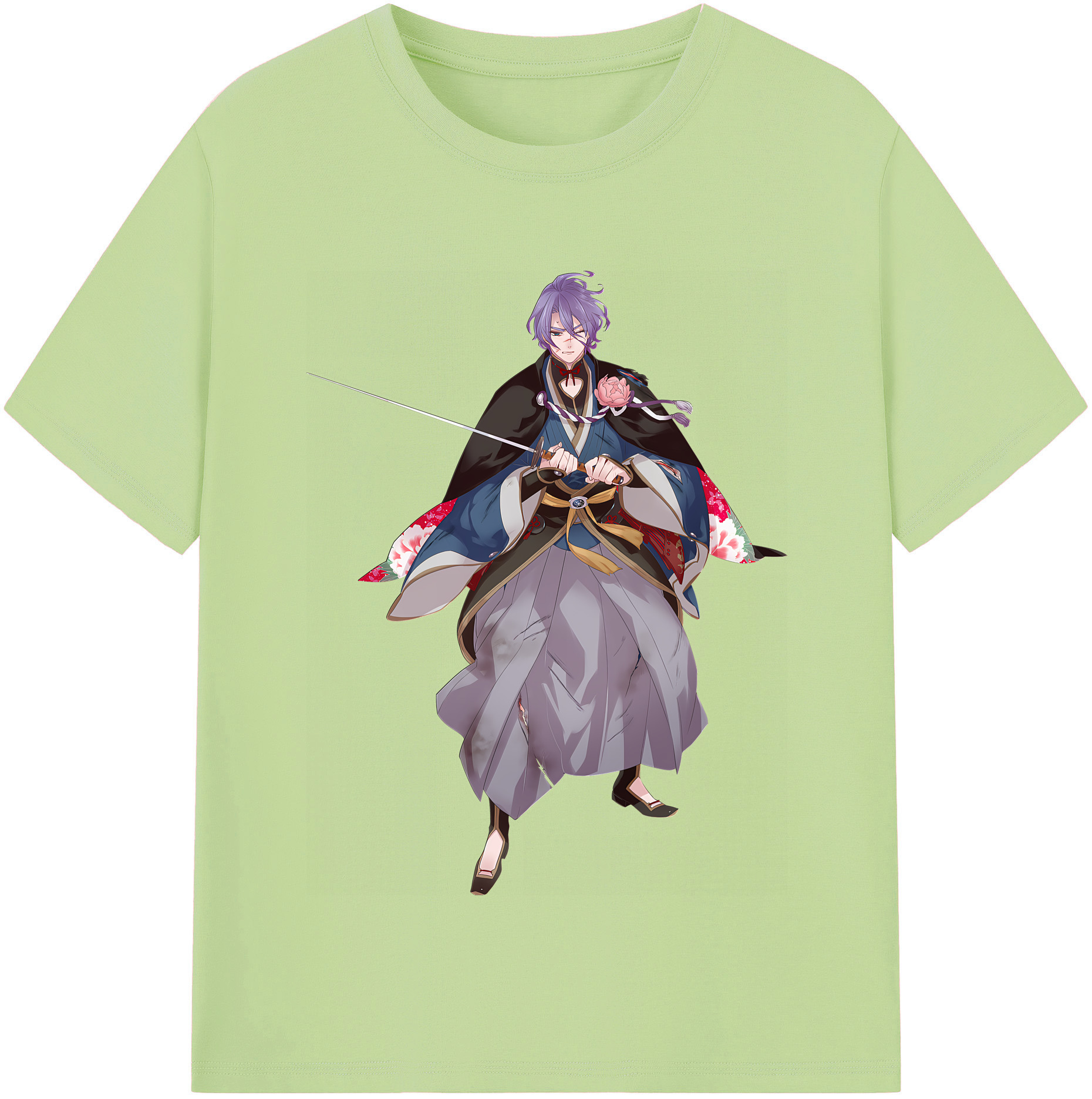 （画像用） 刀剣乱舞 Touken Ranbu 綿100％半袖Tシャツ（フロントプリント）